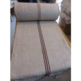 Antique linen fabric by roll