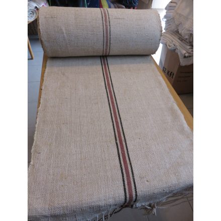 Antique linen fabric by roll