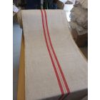 Antique linen fabric by roll