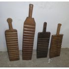 # 9  Antique wooden washboards