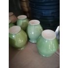 Image-18  Ceramic Jars With Handle, Assorted Colours (20 cm tall)