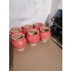 Image-18  Ceramic Jars With Handle, Assorted Colours (20 cm tall)