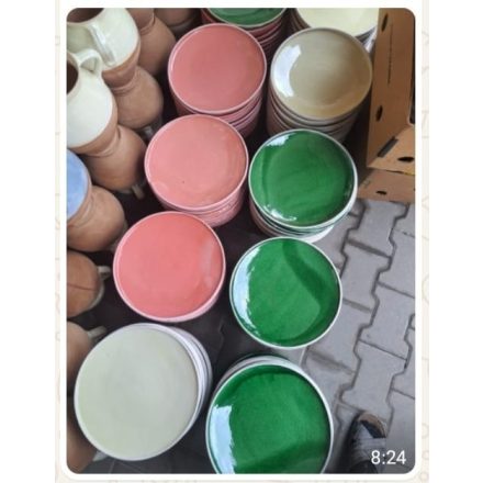 Image-4  Large Plates in Assorted Colours (31 cm diameter)