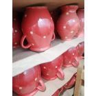 Image-6  Two-Handled Jars – Assorted Colours (30 cm tall)