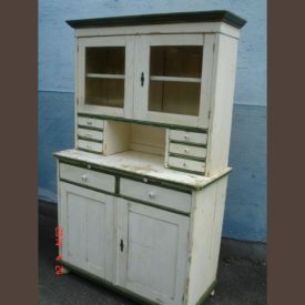   Country pine kitchen cabinet / original paint finished product