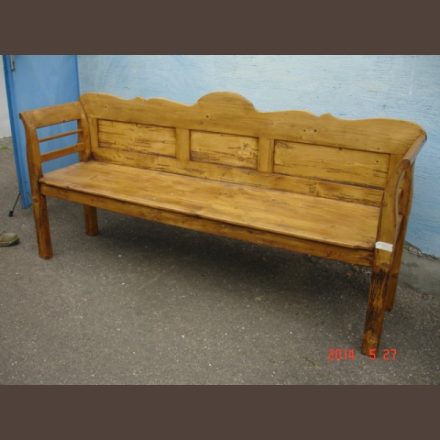 Country pine bench /original wax finished product