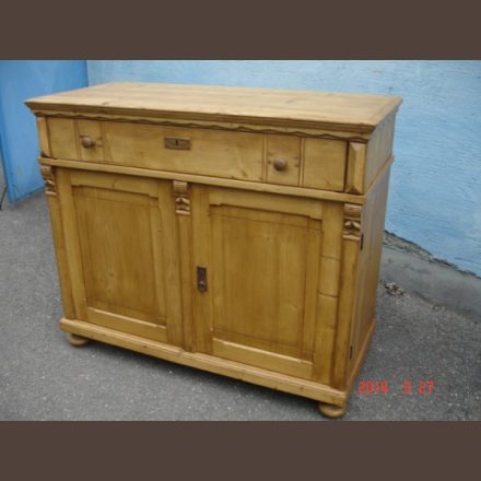 Country pine base cabinet /original wax finished product
