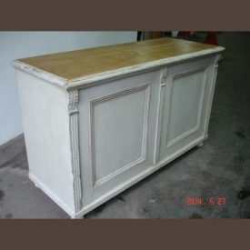   Country pine counter front side /original paint, finished condition