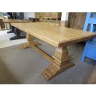 Trestle Tables, finished with wax